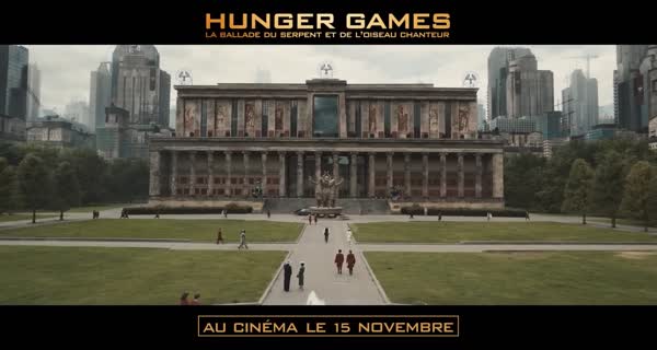 bande annonce du film Hunger Games: la Ballade du serpent et de l'oiseau chanteur