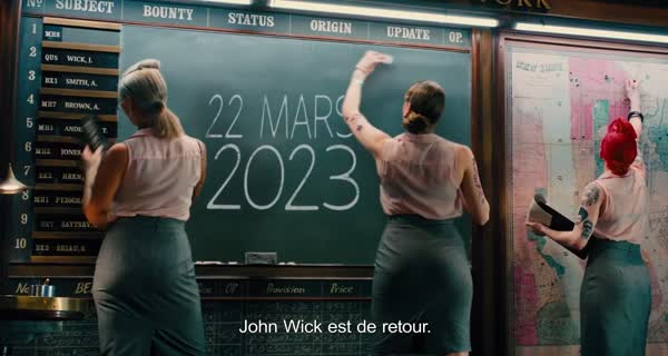 bande annonce du film John Wick: Chapitre 4